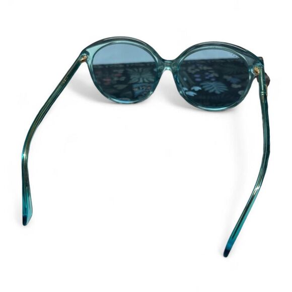 Gucci Festival Rave Summer Acetate GG0257SA Oversized Round Blue Sunglasses main image 7